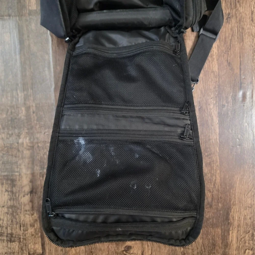 TACTICAL BABY GEAR Diaper Bag Backpack Mens Black Camo Dad Force Patch Daddy